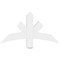 Ekena Millwork Alberta Architectural Grade PVC Gable Bracket, 36"W x 19 1/2"H x 4"D x 4"F, 13/12 Pitch GBP036X20X0404ALB00 - alternate 2
